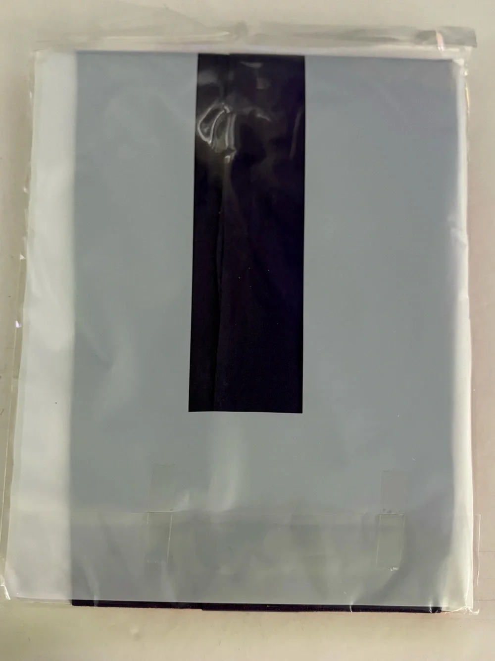 Ladona Opaque Pantyhose Queen Size Extra Wide with Panel Purple New